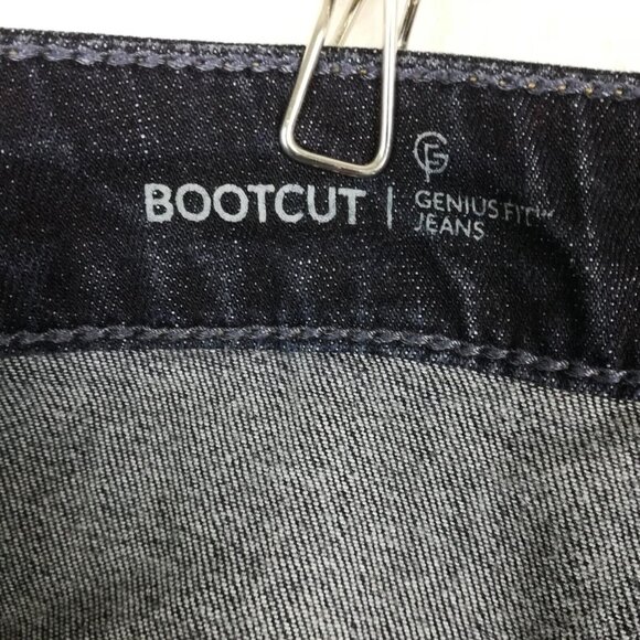 Lane Bryant Womens Jeans Boot Cut Blue Denim Dark Wash Genius Fit Plus 28 - Picture 11 of 11